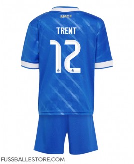 Günstige Real Madrid Alexander-Arnold #12 3rd trikot Kinder 2025-26 Kurzarm (+ Kurze Hosen)